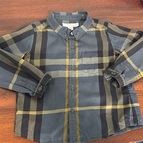 burberry baby boy button down|Burberry baby t shirt.